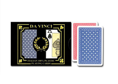 Cartões de jogo marcados Neve invisíveis de da Vinci, plataforma marcada dos jogadores da fraude do pôquer