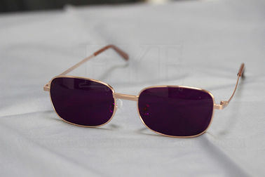 Óculos de Sol Luminosos Clássicos Marcados Cartões Lentes de Contacto Roxo Violeta