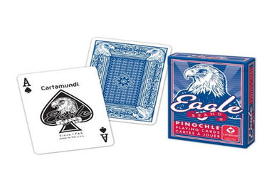 Cartamundi bilíngue Eagle marcou cartões de jogo do pôquer para o engano/truques mágicos