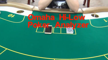 Analisador do cartão do pôquer de Omaha Olá!-baixo para conhecer a melhor mão do cartão alto &amp; baixo