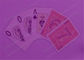 O plástico Fournier de 100% marcou cartões de jogo marcados plataformas para casinos europeus